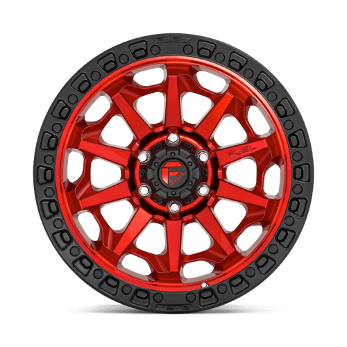 Fuel 1Pc D695 Covert 20X9 +20 Candy Red Black Bead Ring