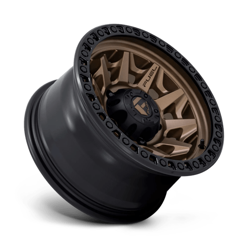 Fuel 1Pc D696 Covert 15X8 -12 Matte Bronze Black Bead Ring