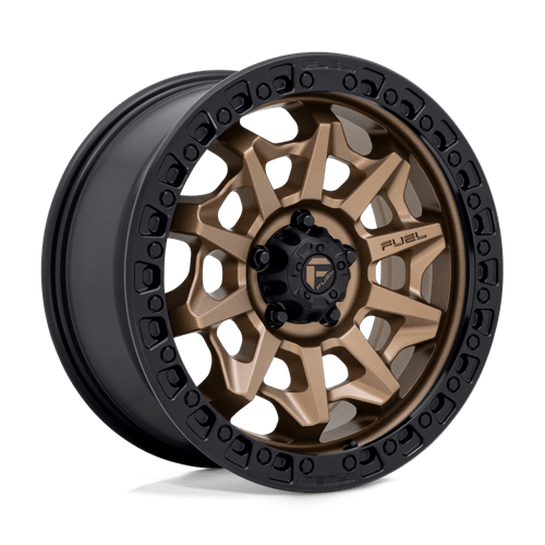 Fuel 1Pc D696 Covert 18X8.5 +35 Matte Bronze Black Bead Ring