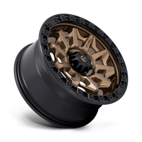 Fuel 1Pc D696 Covert 18X8.5 +35 Matte Bronze Black Bead Ring