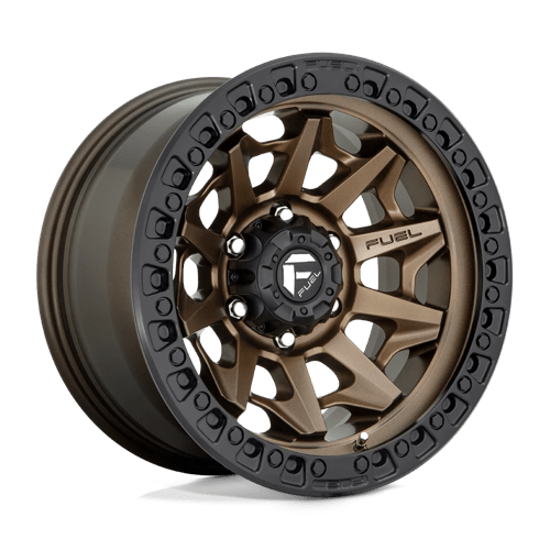 Fuel 1Pc D696 Covert 17X9 -12 Matte Bronze Black Bead Ring