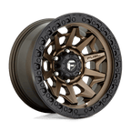 Fuel 1Pc D696 Covert 17X9 -12 Matte Bronze Black Bead Ring