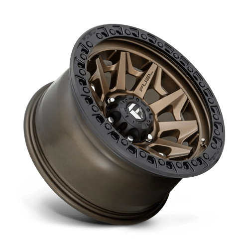 Fuel 1Pc D696 Covert 17X9 -12 Matte Bronze Black Bead Ring
