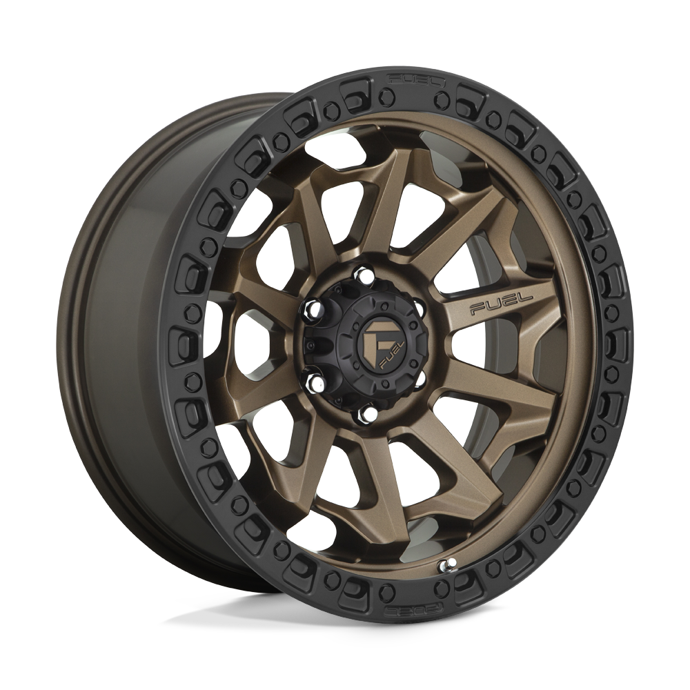 Fuel 1Pc D696 Covert 15X8 -19 Matte Bronze Black Bead Ring