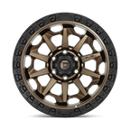 Fuel 1Pc D696 Covert 18X9 +20 Matte Bronze Black Bead Ring