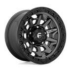 Fuel 1Pc D716 Covert 18X9 +20 Matte Gunmetal Black Bead Ring