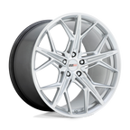Cray Hammerhead 21X12 +52 Gloss Silver W Mirror Cut Face