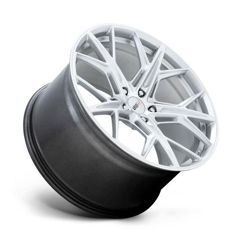 Cray Hammerhead 21X9 +38 Gloss Silver W Mirror Cut Face