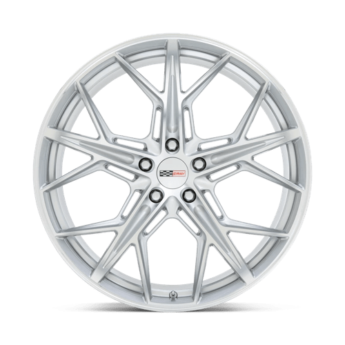 Cray Hammerhead 19X9 +38 Gloss Silver W Mirror Cut Face
