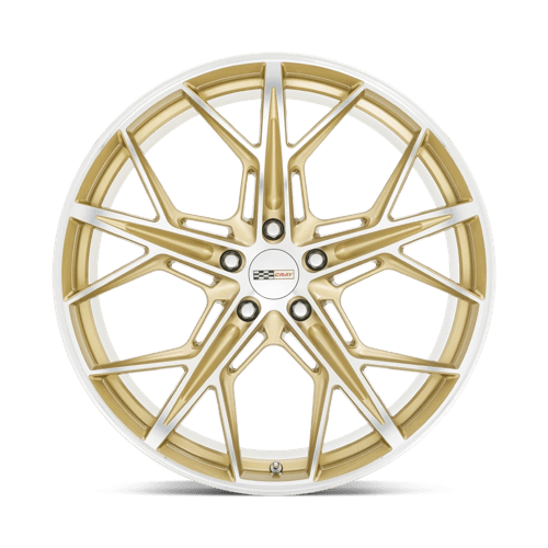 Cray Hammerhead 21X12 +52 Gloss Gold W/ Mirror Cut Face