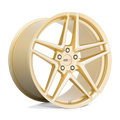 Cray Panthera 19X9 +38 Gloss Gold W/ Mirror Face