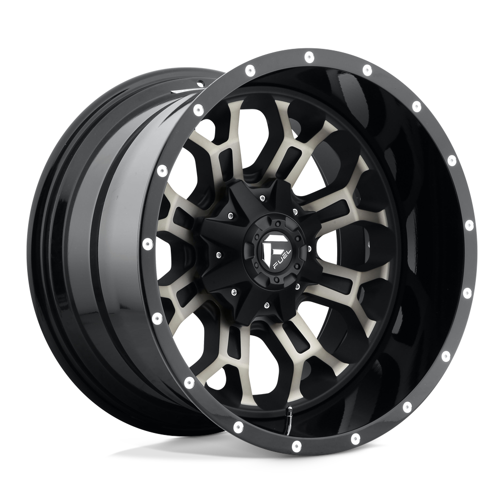 Fuel 1Pc D561 Crush 20X9 +20 Gloss Mach Double Dark Tint