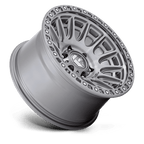 Fuel 1Pc D833 Cycle 17X9 -12 Platinum