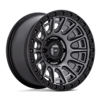 Fuel 1Pc D835 Cycle 17X9 -12 Matte Gunmetal W/ Black Ring