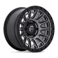 Fuel 1Pc D835 Cycle 20X9 +1 Matte Gunmetal W/ Black Ring
