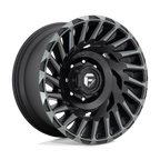 Fuel 1Pc D683 Cyclone 20X10 -18 Matte Mach Double Dark Tint