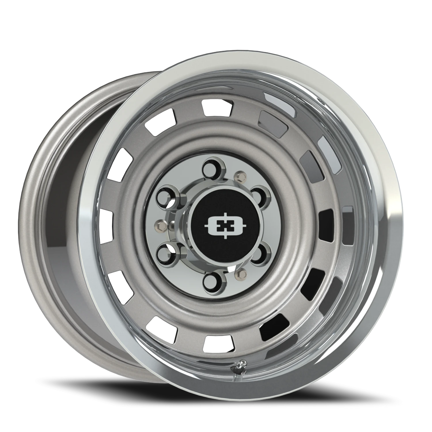 Vision American Muscle 54 22X9 +0 Silver Machined Lip