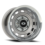 Vision Off-Road 54 20X9 +0 Silver Machined Lip