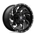 Fuel 1Pc D574 Cleaver 22X12 -44 Gloss Black Milled