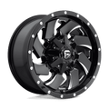 Fuel 1Pc D574 Cleaver 18X9 +20 Gloss Black Milled