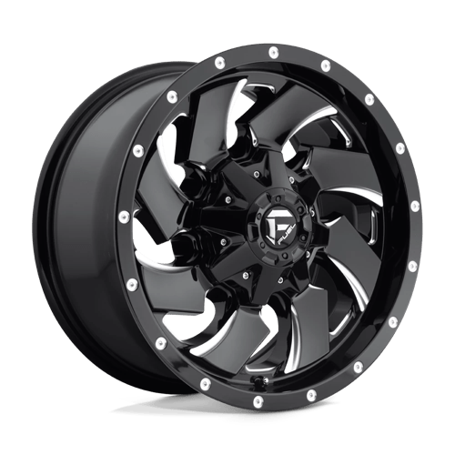 Fuel 1Pc D574 Cleaver 18X9 +20 Gloss Black Milled