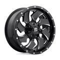Fuel 1Pc D574 Cleaver 20X9 +20 Gloss Black Milled