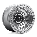 Fuel 1Pc D102 Zephyr Beadlock 17X9 -15 Gloss Machined