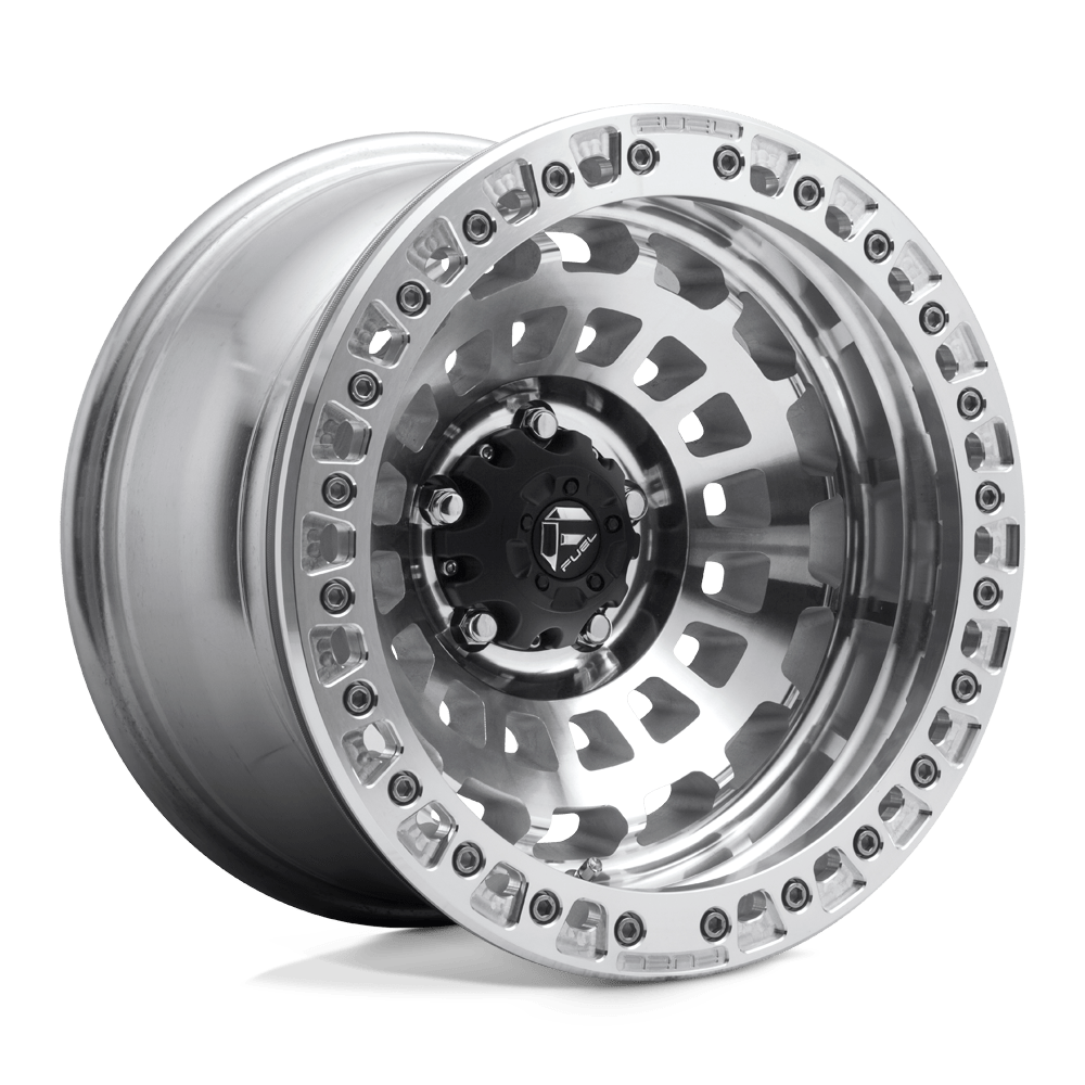 Fuel 1Pc D102 Zephyr Beadlock 17X9 -15 Gloss Machined