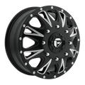 Fuel 1Pc D513 Throttle 17X6.5 -140 Matte Black Milled