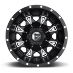 Fuel 1Pc D513 Throttle 20X9 +20 Matte Black Milled