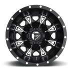 Fuel 1Pc D513 Throttle 17X6.5 -140 Matte Black Milled