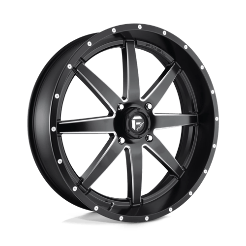 Fuel Utv D538 Maverick Utv 24X7 +13 Matte Black Milled