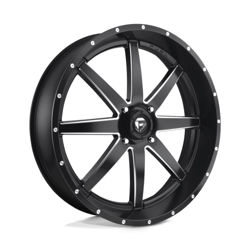 Fuel Utv D538 Maverick Utv 26X7 +13 Matte Black Milled