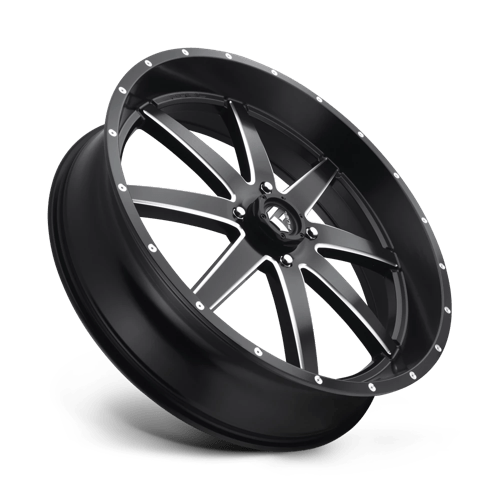 Fuel Utv D538 Maverick Utv 26X7 +13 Matte Black Milled