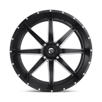 Fuel Utv D538 Maverick Utv 26X7 +13 Matte Black Milled