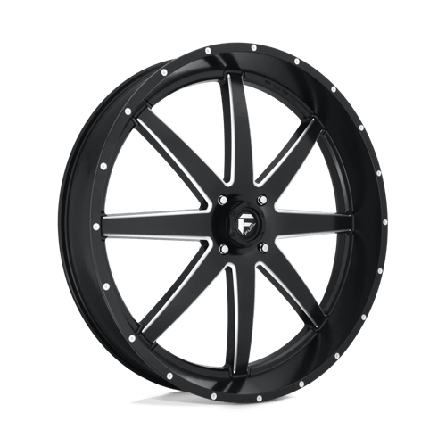 Fuel Utv D538 Maverick Utv 30X6 +1 Matte Black Milled