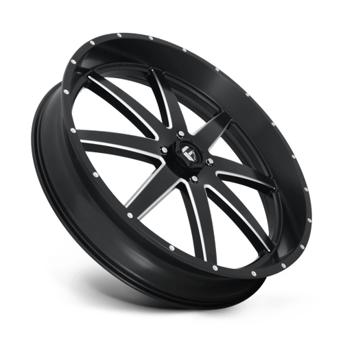 Fuel Utv D538 Maverick Utv 30X6 +1 Matte Black Milled