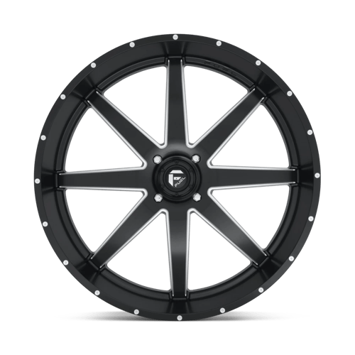 Fuel Utv D538 Maverick Utv 30X6 +1 Matte Black Milled