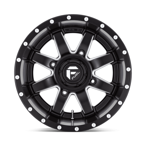 Fuel Utv D538 Maverick Utv 15X10 +0 Matte Black Milled