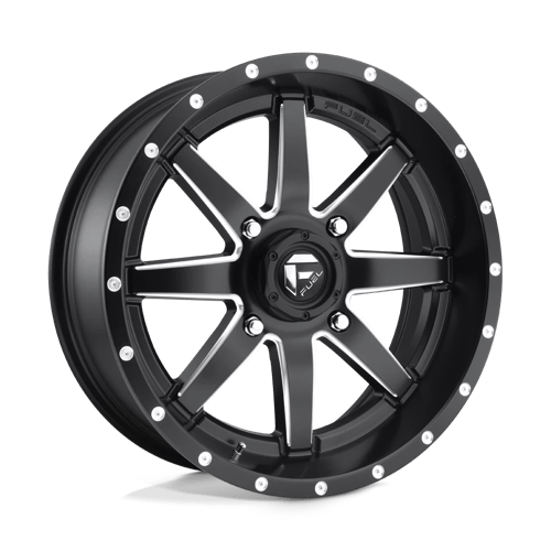 Fuel Utv D538 Maverick Utv 18X7 +13 Matte Black Milled