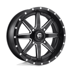 Fuel Utv D538 Maverick Utv 18X7 +13 Matte Black Milled