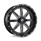 Fuel Utv D538 Maverick Utv 20X7 +13 Matte Black Milled