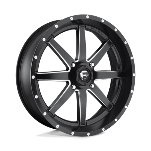 Fuel Utv D538 Maverick Utv 16X7 +13 Matte Black Milled