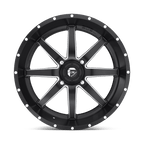 Fuel Utv D538 Maverick Utv 16X7 +13 Matte Black Milled