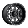 Fuel Utv D538 Maverick Utv 14X7 +38 Matte Black Milled