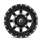 Fuel Utv D538 Maverick Utv 26X7 +13 Matte Black Milled