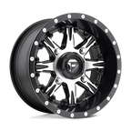 Fuel Utv D541 Nutz Utv 14X7 +13 Matte Black Machined