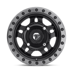 Fuel Utv D557 Anza Utv 14X7 +38 Matte Black Gun Metal Ring