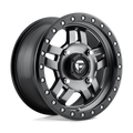 Fuel Utv D557 Anza Utv 15X7 +13 Matte Gunmetal Black Bead Ring