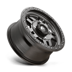 Fuel Utv D557 Anza Utv 15X7 +38 Matte Gunmetal Black Bead Ring